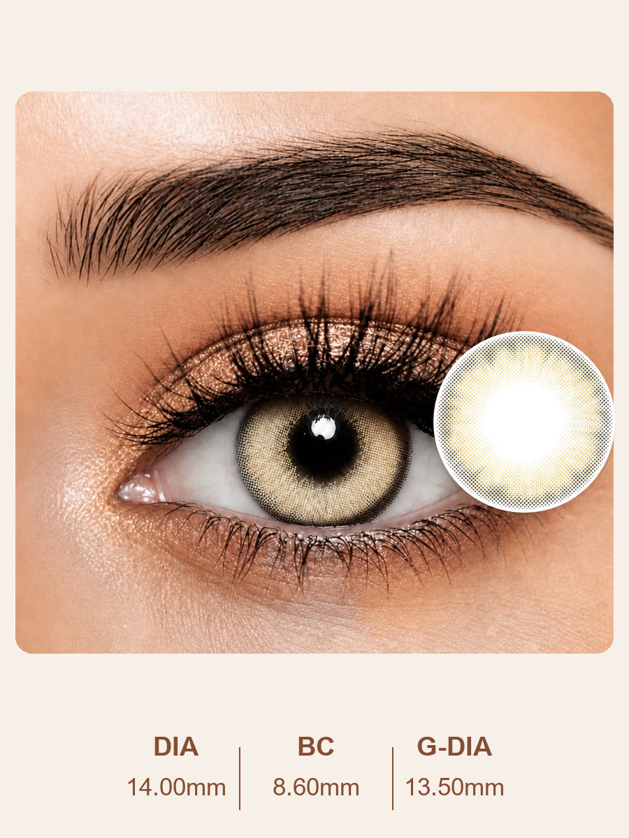 Soft Earth Brown Contact Lenses